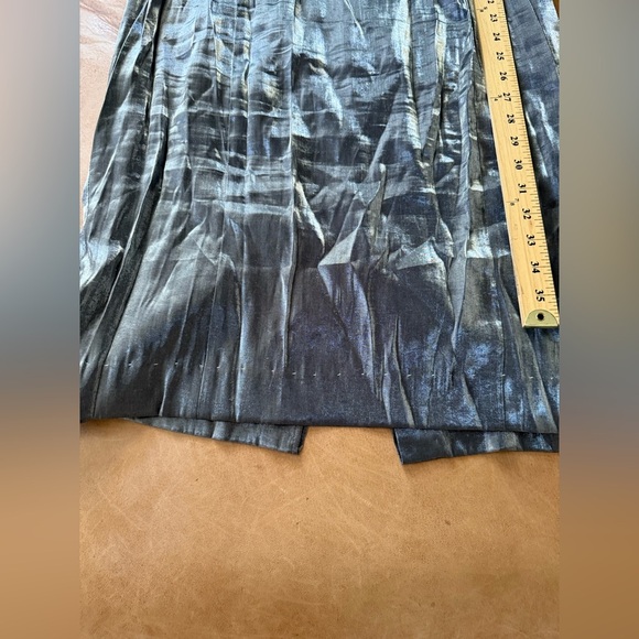 Vintage Another Thyme Silver Dress Fits Like XL See Pictures Has Been Altered - Picture 3 of 8